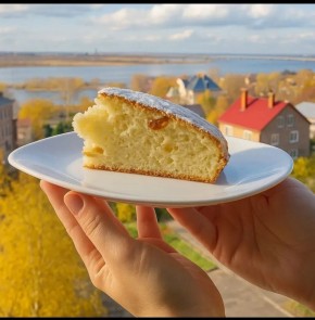 Творожная запеканка с изюмом