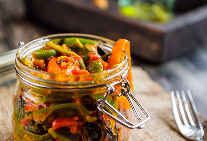 Пьеса из стручковой фасоли и болгарского перца: яркость на вашем столе