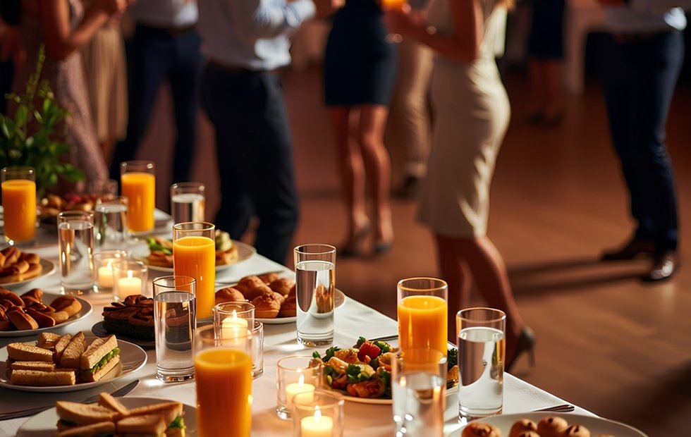 Как избежать переедания на корпоративе: простые советы