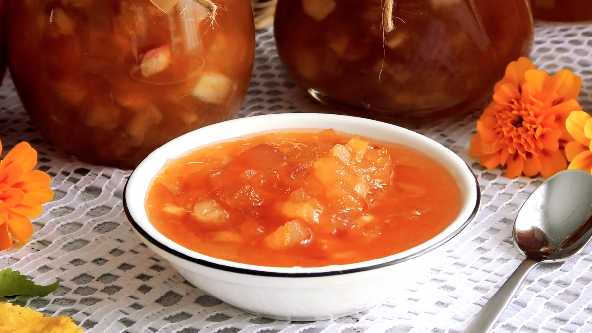 Как приготовить ароматное яблочное варенье с апельсином