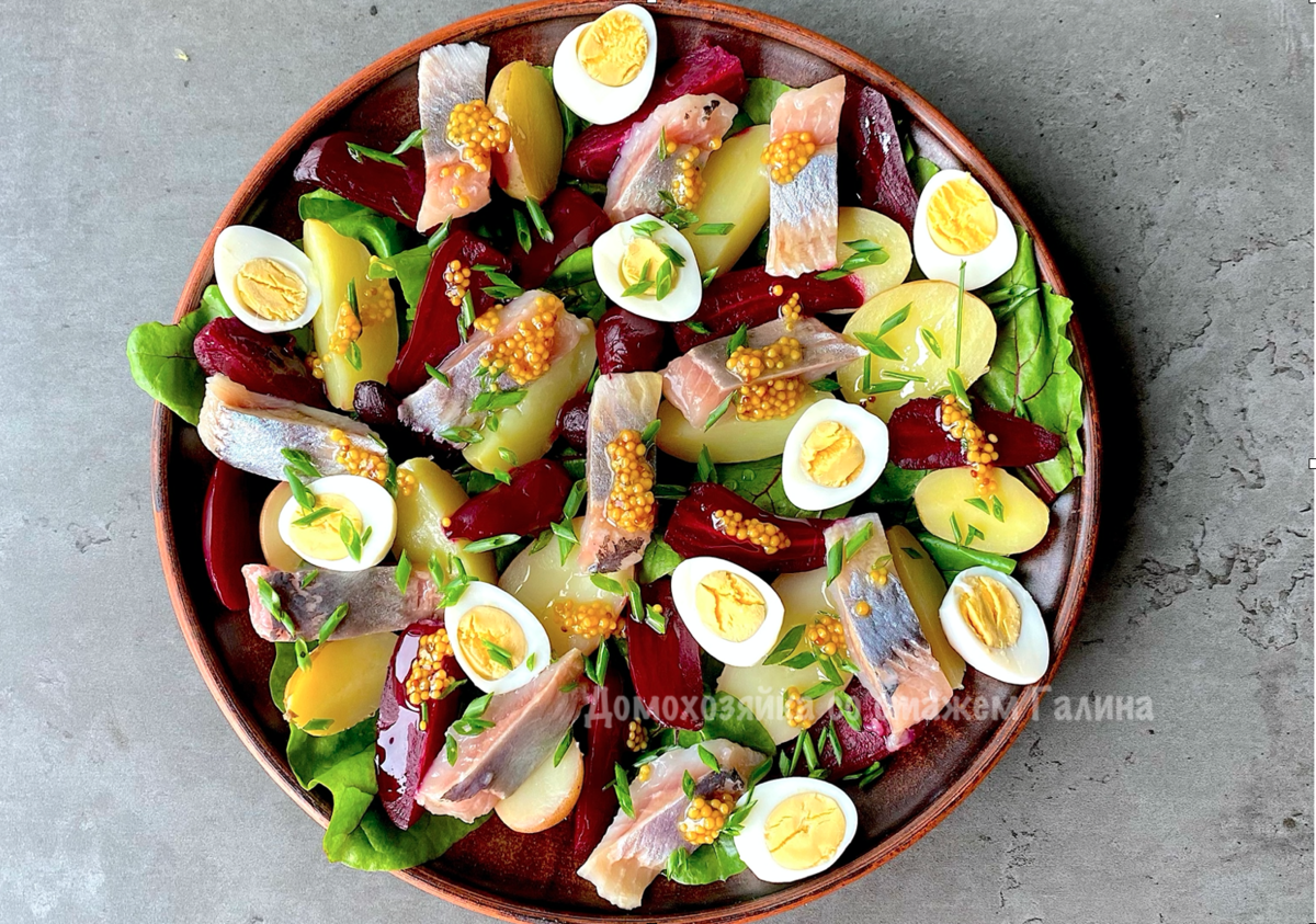 Неповторимый салат-закуска для праздничного стола