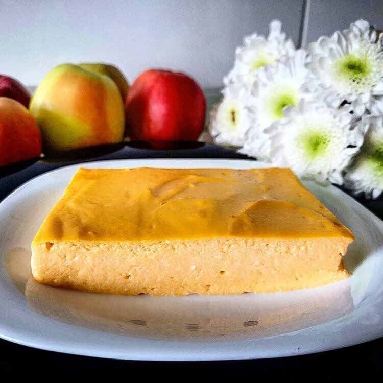 Нежная запеканка с тыквой и творогом