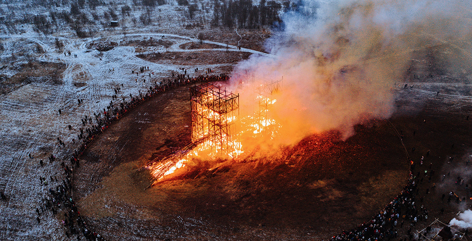 Тепло весны: Масленица в Никола-Ленивце