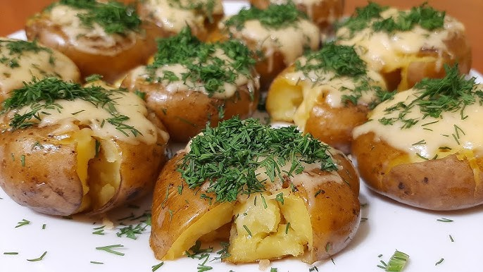 Как приготовить изумительный картофель в мундире за 20 минут