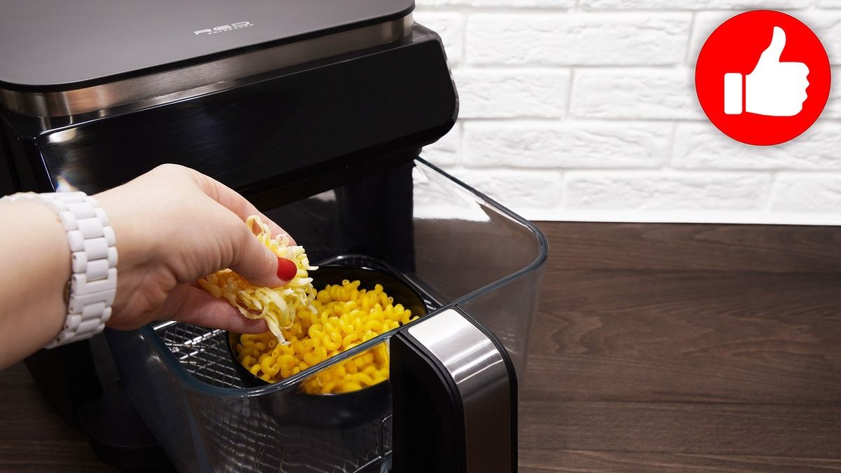 Как быстро приготовить запеканку из макарон в аэрогриле