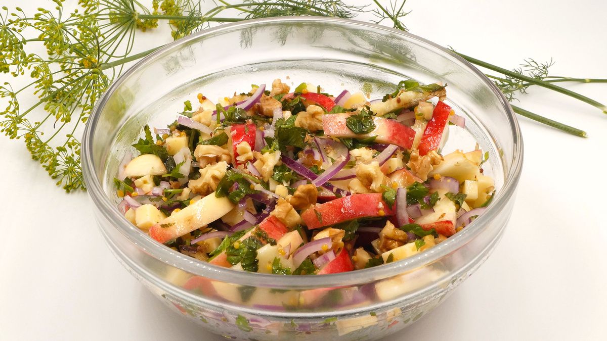 Салат с нектаринами: свежесть лета в каждой порции