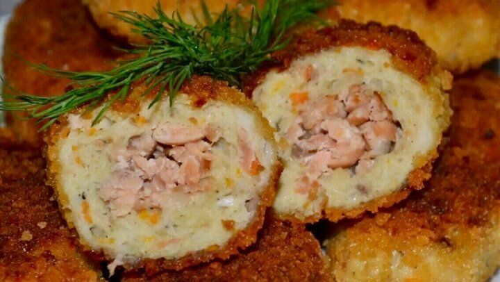 Неповторимые рыбные котлеты с оригинальной начинкой