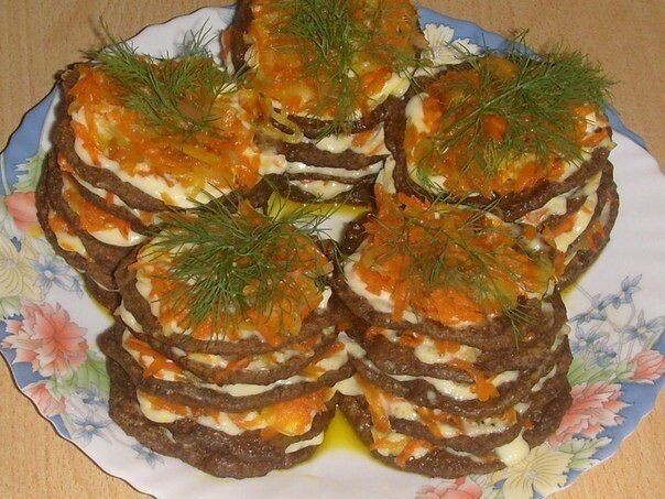 Кулинарный хит: мини-тортики из печени