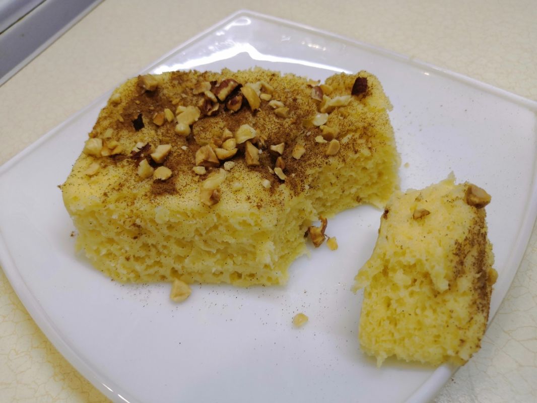 Нежный и воздушный ПП-кекс: быстрое и простое лакомство