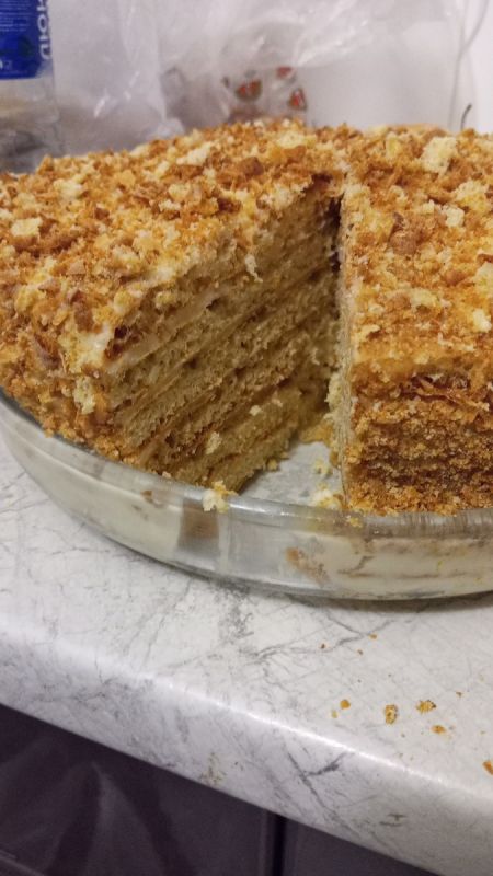 Вкусный торт, который исчезает мгновенно: творожный шедевр с заварным кремом