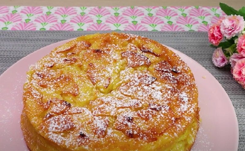 Легкий и Нежный яблочный пирог, который Влюбляет с Первого Укуса