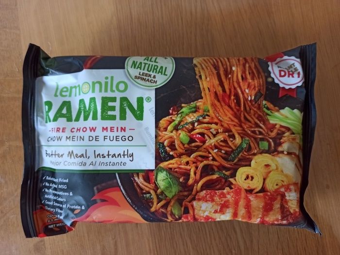 Лапша Lemonilo Ramen: острый опыт в упаковке