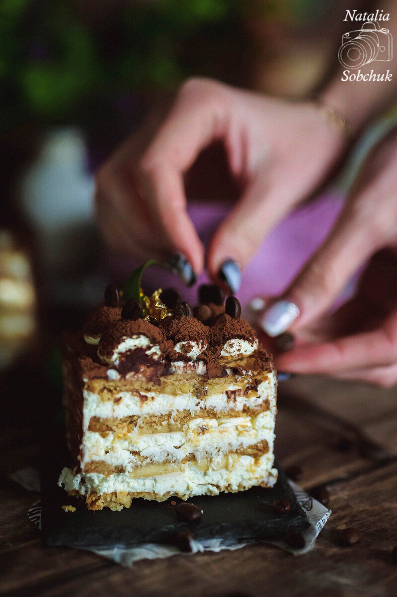 Непревзойденное тирамису с бананами: легчайший десерт без выпечки