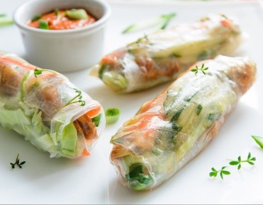 Приготовление Вкусных Спринг-Роллов с Куриным Филе