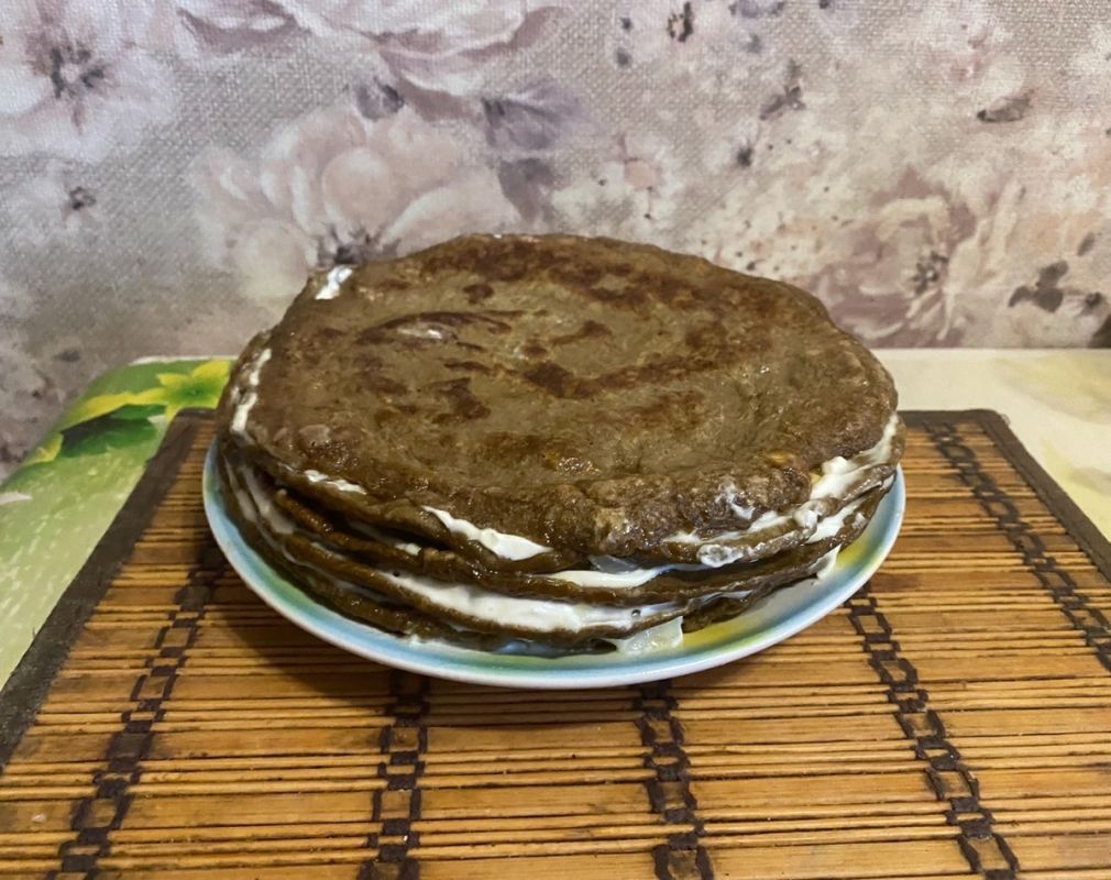 Печеночный торт с луком: изысканный рецепт для настоящих гурманов